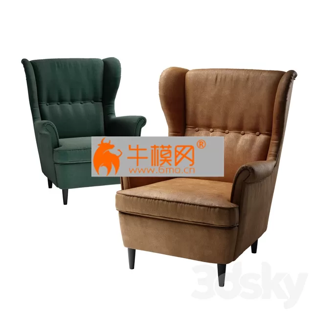 IKEA, STRANDMON, Wing chair – 4111 IKEA, STRANDMON, Wing chair – 4111