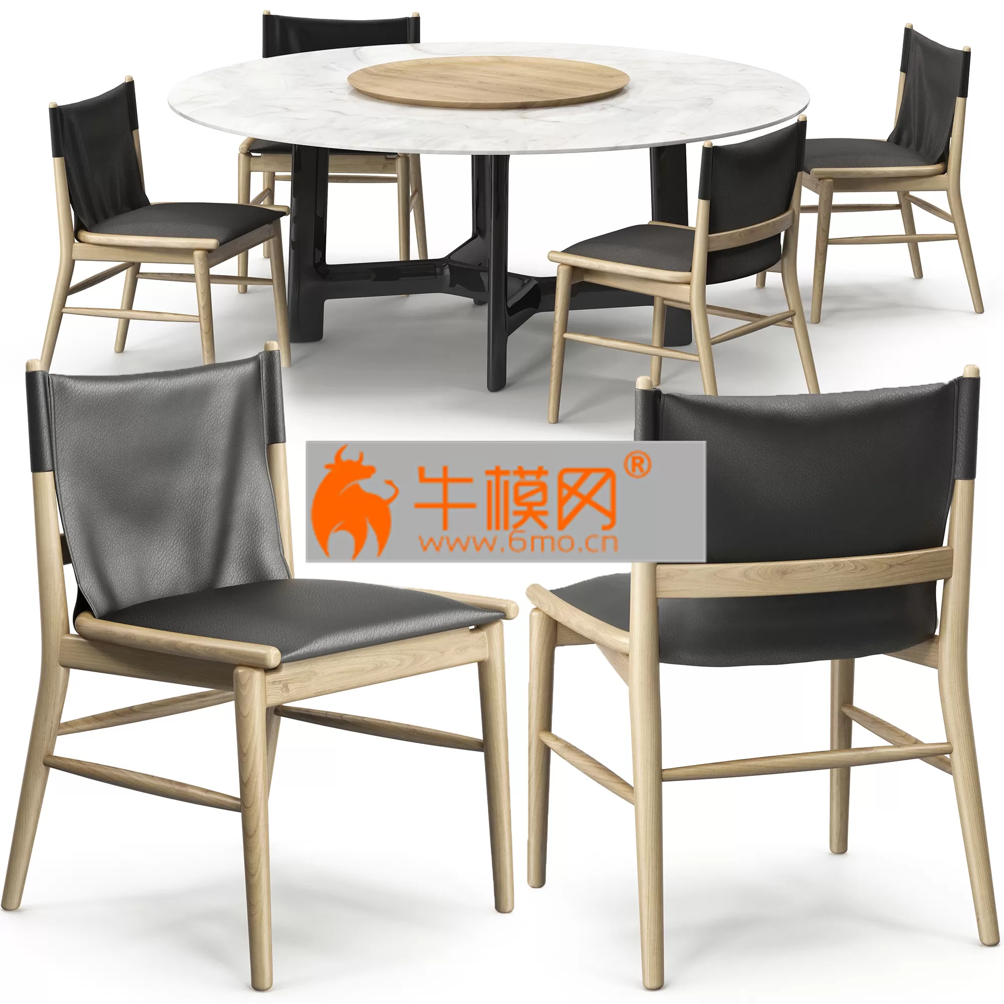 Jens chair Alex table B&B Italia – 4116 Jens chair Alex table B&B Italia – 4116