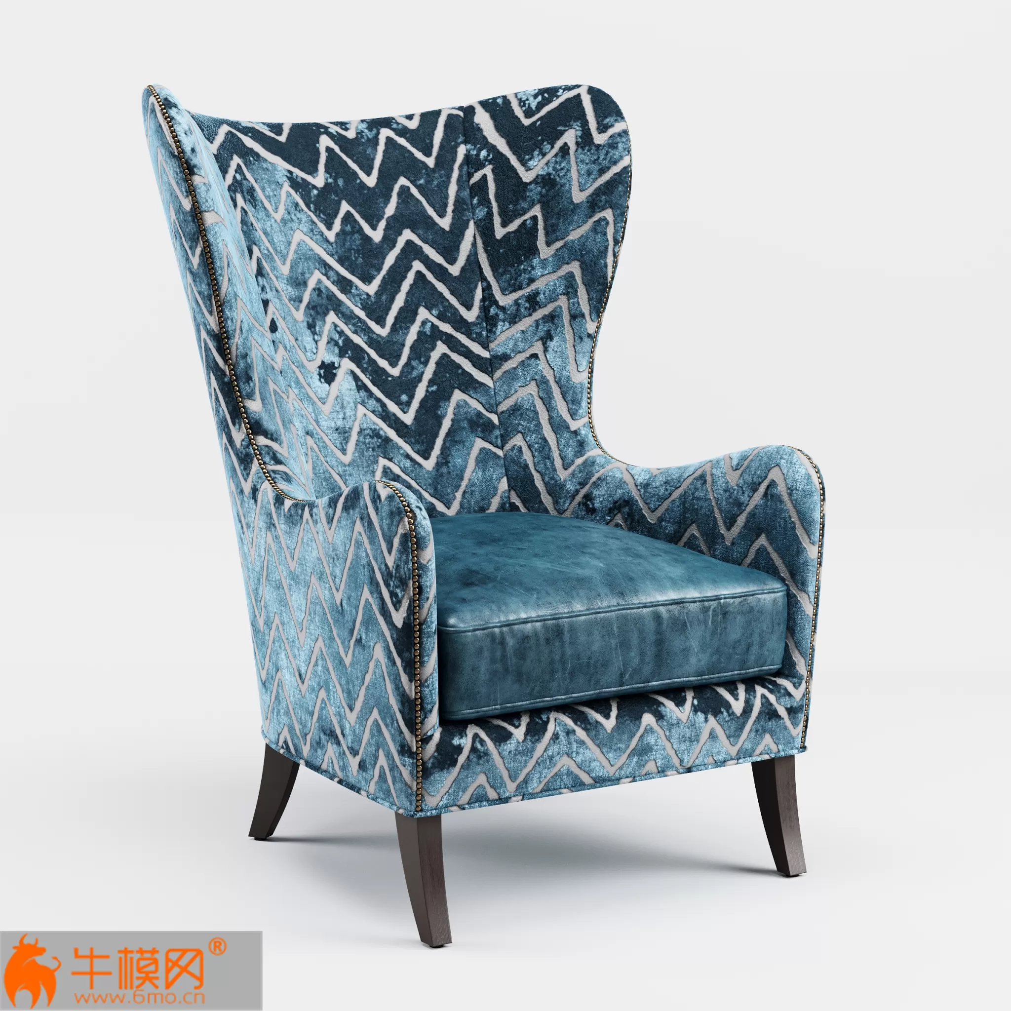 Massoud Viviette Wing Chair – 4139 Massoud Viviette Wing Chair – 4139