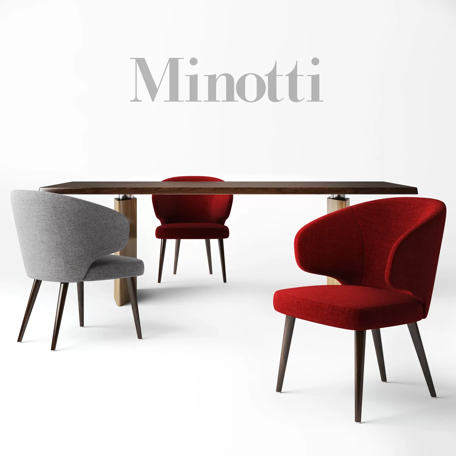 Minotti chair ASTON table MORGAN – 4152 Minotti chair ASTON table MORGAN – 4152