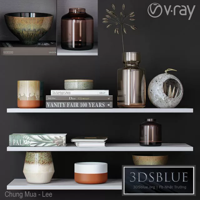 DECORATION – DECORATIVE SET – 3DSKY Models – 2973