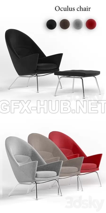 Oculus Chair CH468 – 4171 Oculus Chair CH468 – 4171