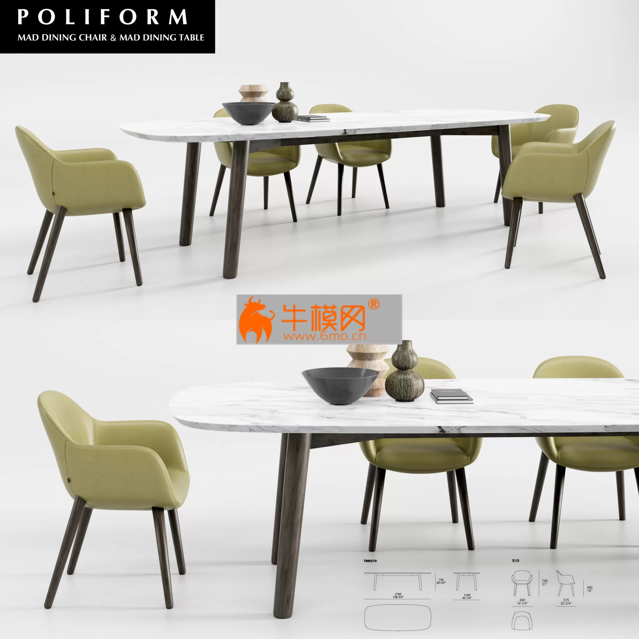 PoliformMadDiningChairAndTable – 4185 PoliformMadDiningChairAndTable – 4185