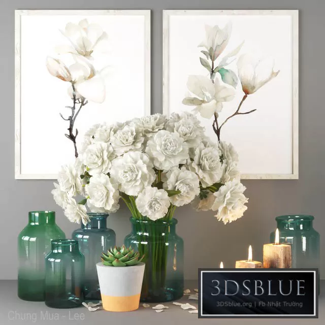 DECORATION – DECORATIVE SET – 3DSKY Models – 2976