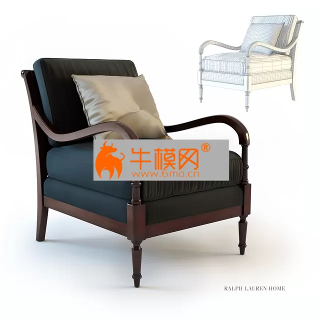 Ralph Lauren Elise Lounge Chair L403-03 – 4189 Ralph Lauren Elise Lounge Chair L403-03 – 4189