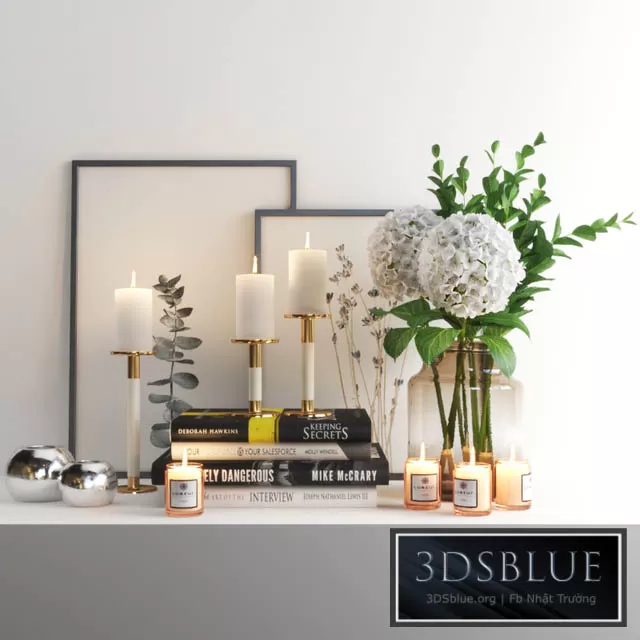 DECORATION – DECORATIVE SET – 3DSKY Models – 2979