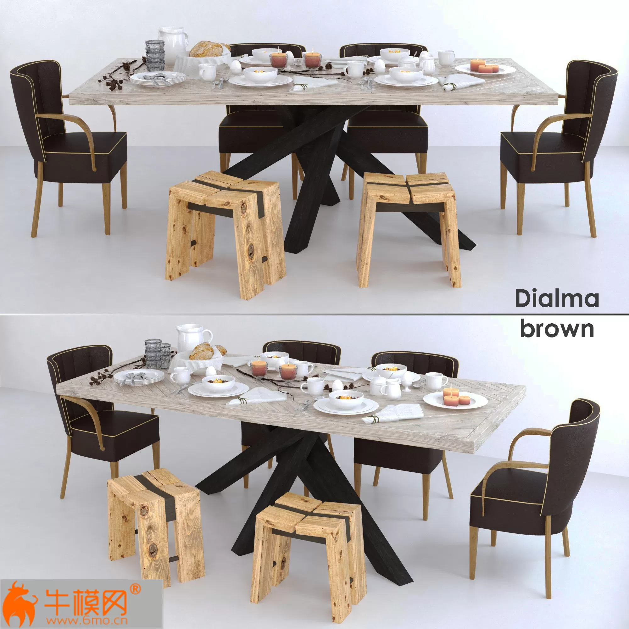 Table Chair Dialma – 4237 Table Chair Dialma – 4237