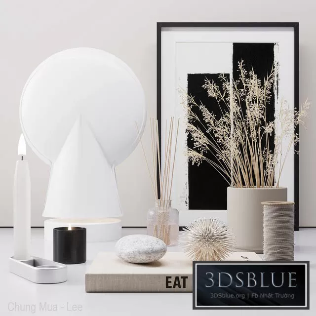 DECORATION – DECORATIVE SET – 3DSKY Models – 2983