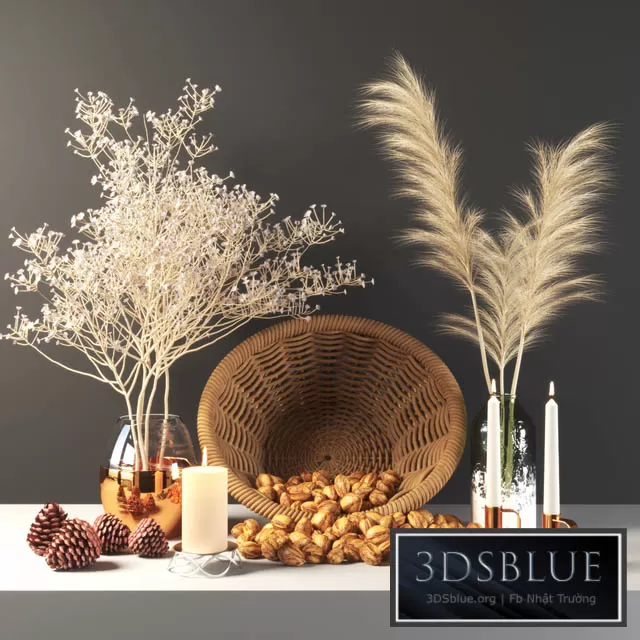 DECORATION – DECORATIVE SET – 3DSKY Models – 2985