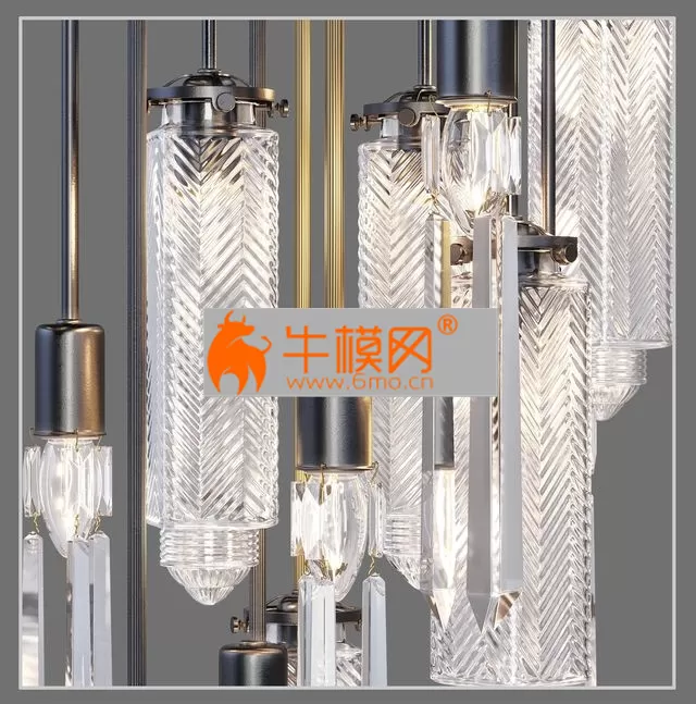 Chandelier AXIS 12 ARM FIXTURE 2015 – 4298