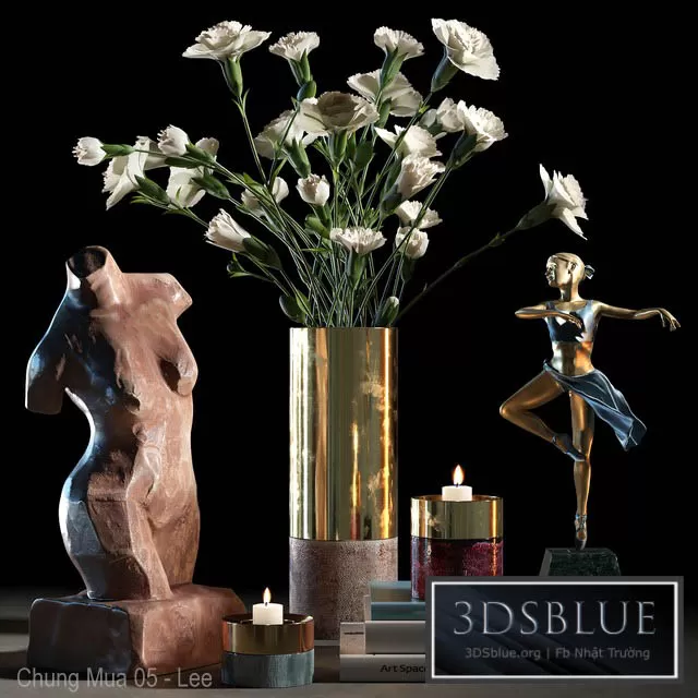 DECORATION – DECORATIVE SET – 3DSKY Models – 2987