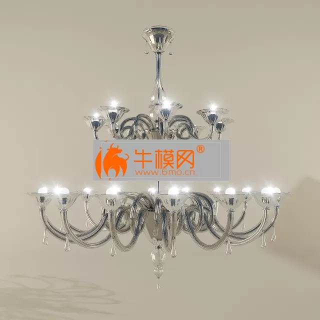 Chandelier Sylcom 1380 16 + 8 – 4337