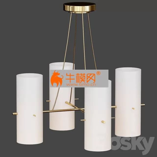 Chandelier Vier Zylinder – 4339