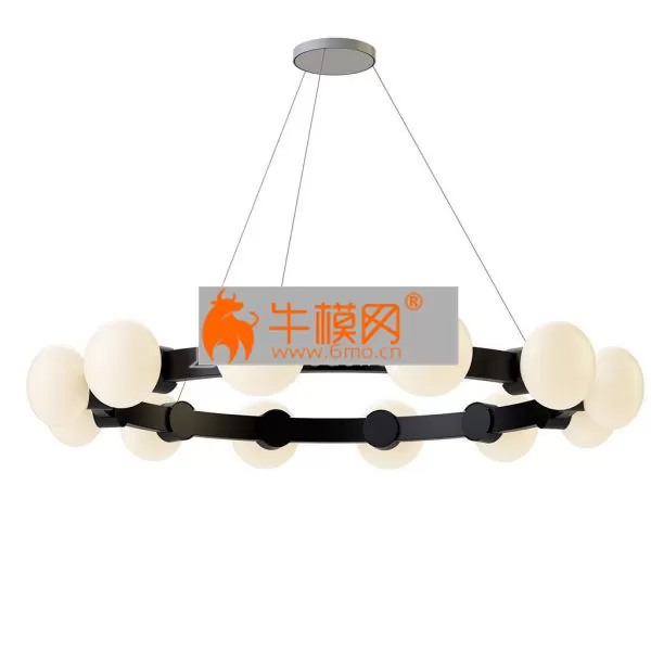 Cinema 4 12 Chandelier by Rich Brilliant Willing – 4341