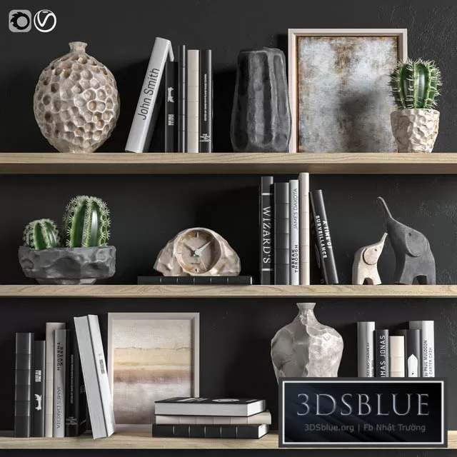 DECORATION – DECORATIVE SET – 3DSKY Models – 2992