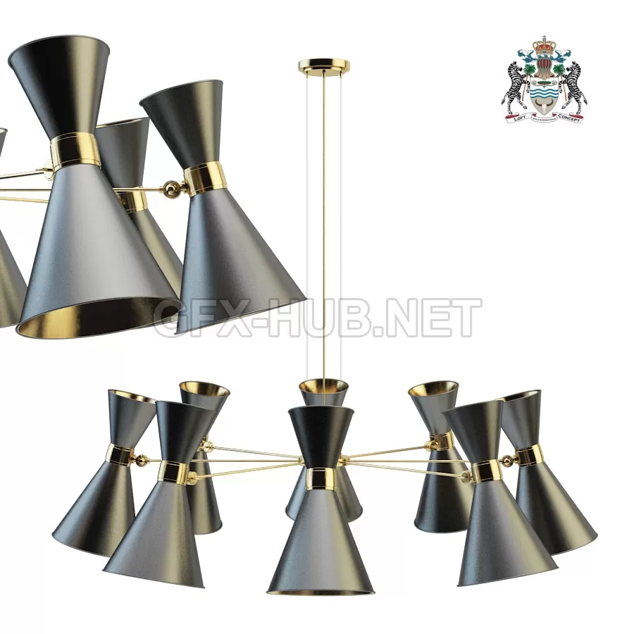Delightfull Cairo Chandelier 8 – 4351