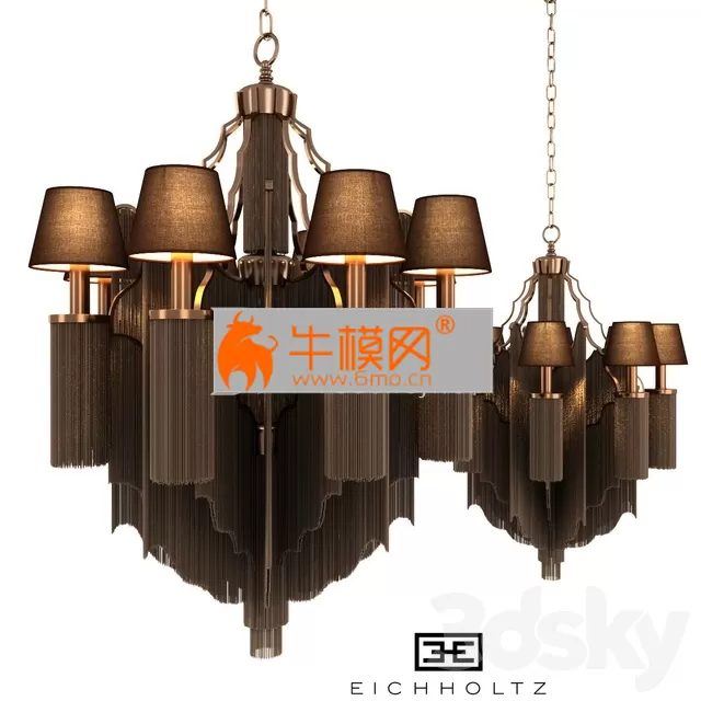 Eichholtz E Chandelier Fringe L – 4354