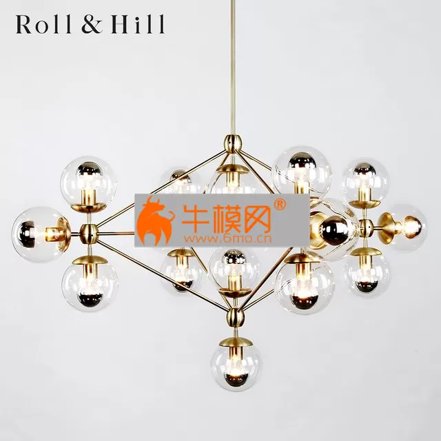 Modo Chandelier E Roll & Hill – 4380