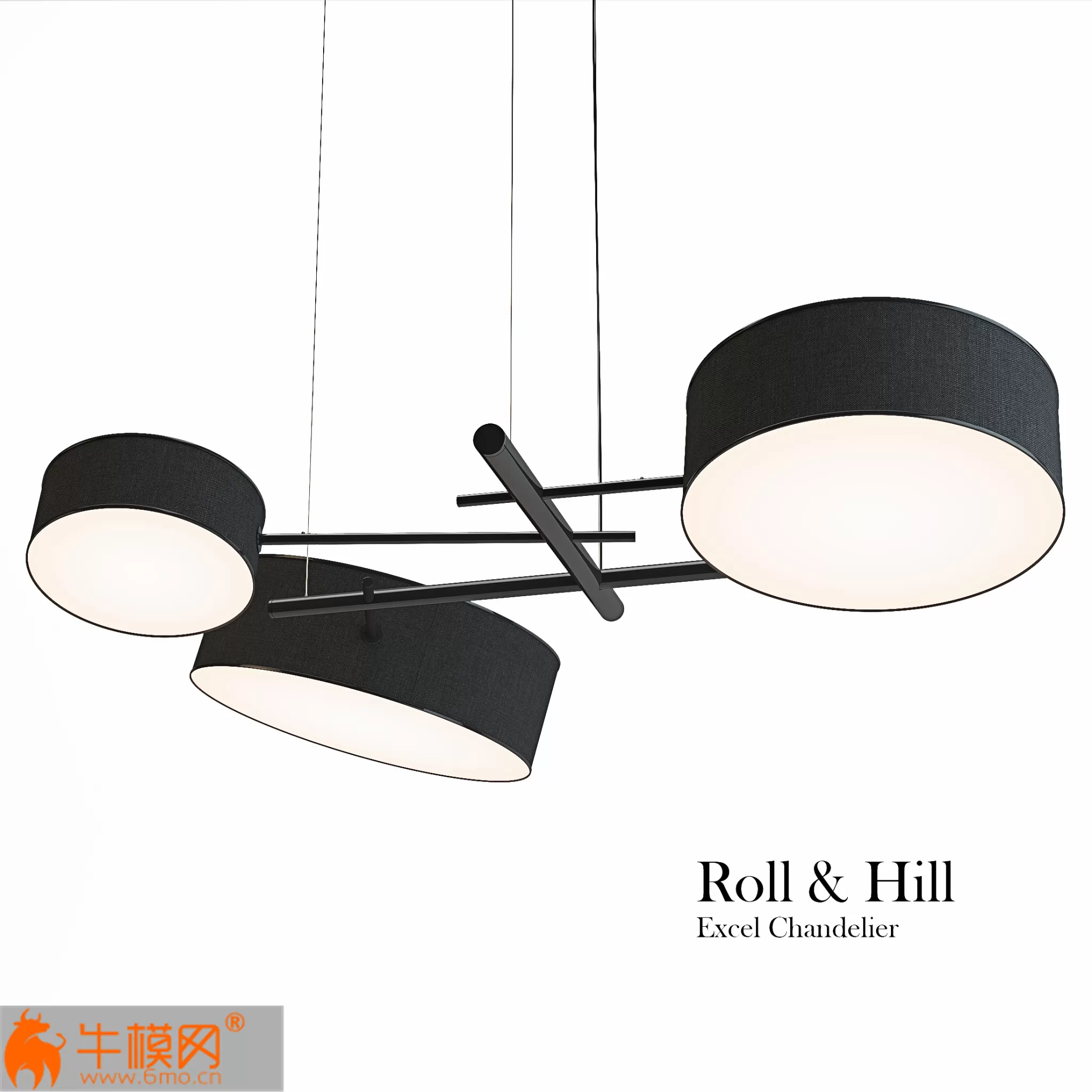 Roll and Hill E Excel Chandelier – 4403