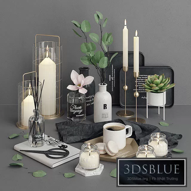 DECORATION – DECORATIVE SET – 3DSKY Models – 3001