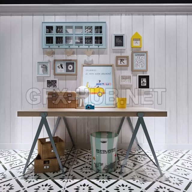 Set for kids room – 4462