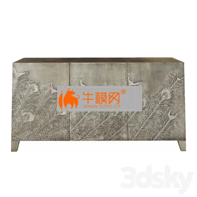 Peacock Entertainment Console by Bernhardt – 4489