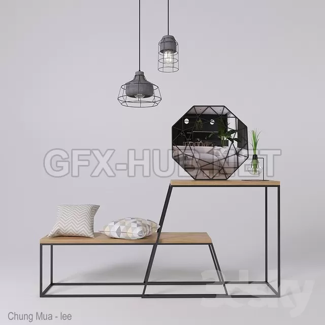 Set of console and shop HORIZON – 4491