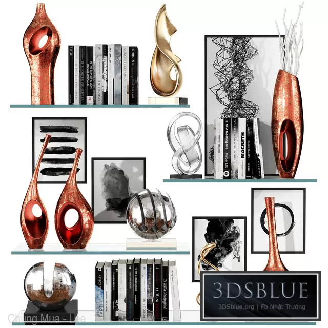 DECORATION – DECORATIVE SET – 3DSKY Models – 3011