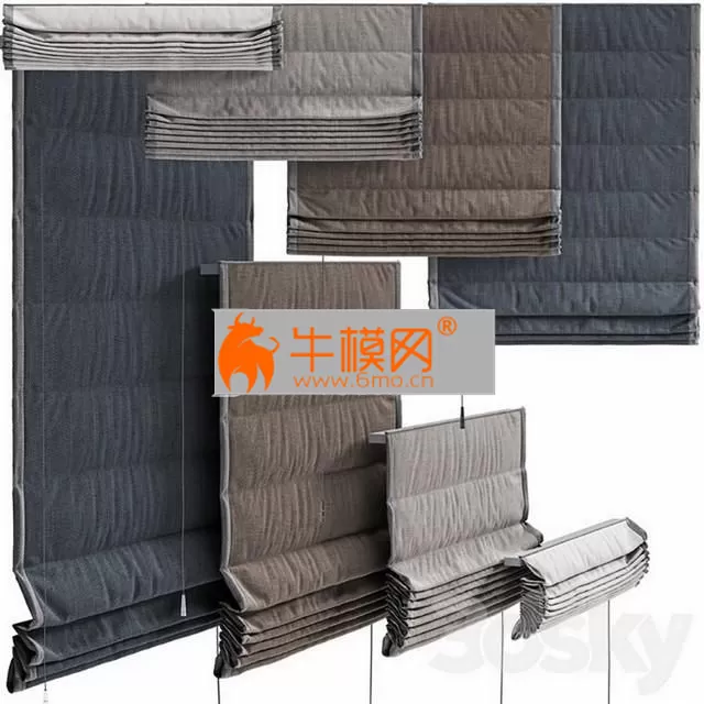 Roman curtains – 4558