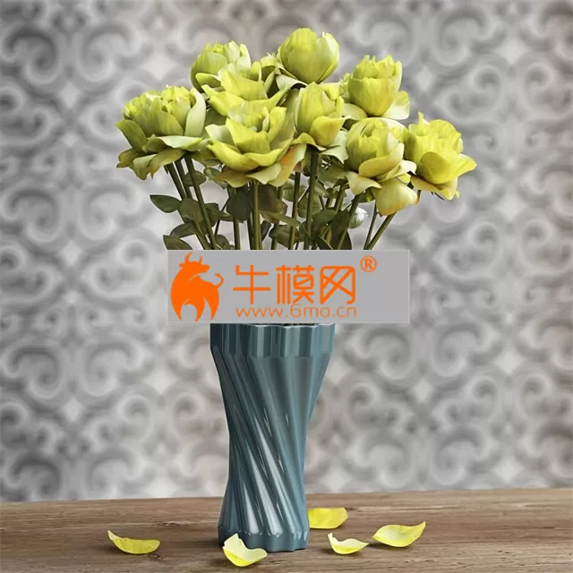 Bouquet Rose Yellow – 4589 Bouquet Rose Yellow – 4589