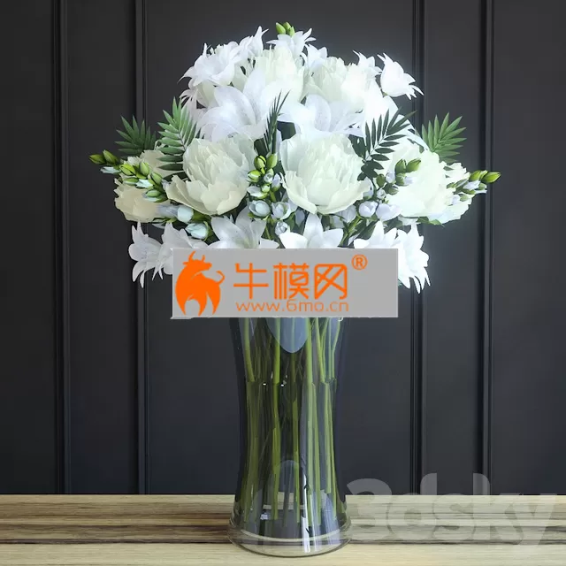 Bouquet with roses and alstroemeria – 4591 Bouquet with roses and alstroemeria – 4591