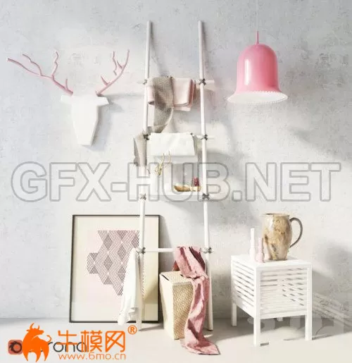 Decor for a dignity of a knot + Hanger ladder – 4606 Decor for a dignity of a knot + Hanger ladder – 4606