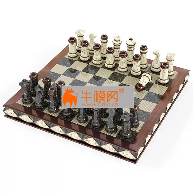 Decorative Chess by Astoria Grand – 4644 Decorative Chess by Astoria Grand – 4644