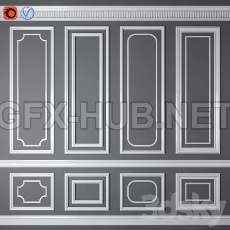 Decorative molding 07 – 4657 Decorative molding 07 – 4657