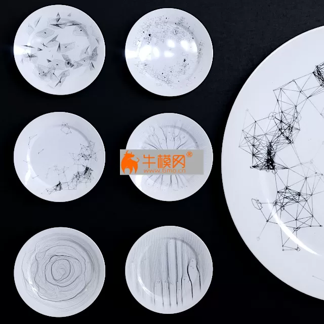 Decorative plates set2 – 4669 Decorative plates set2 – 4669