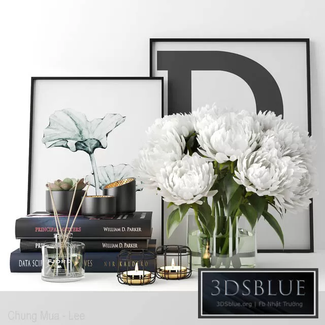 DECORATION – DECORATIVE SET – 3DSKY Models – 3025