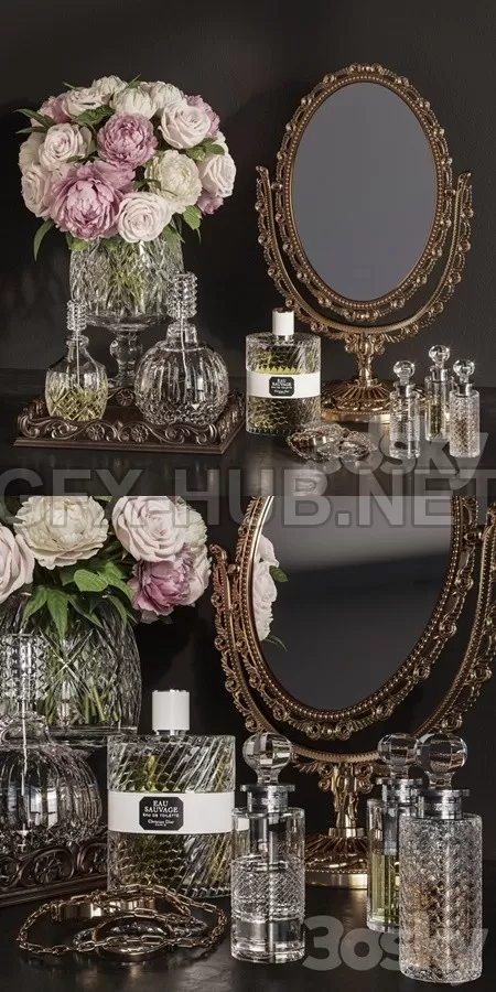 DECORATIVE SET 19 Classic Mirror decoration – 4707 DECORATIVE SET 19 Classic Mirror decoration – 4707
