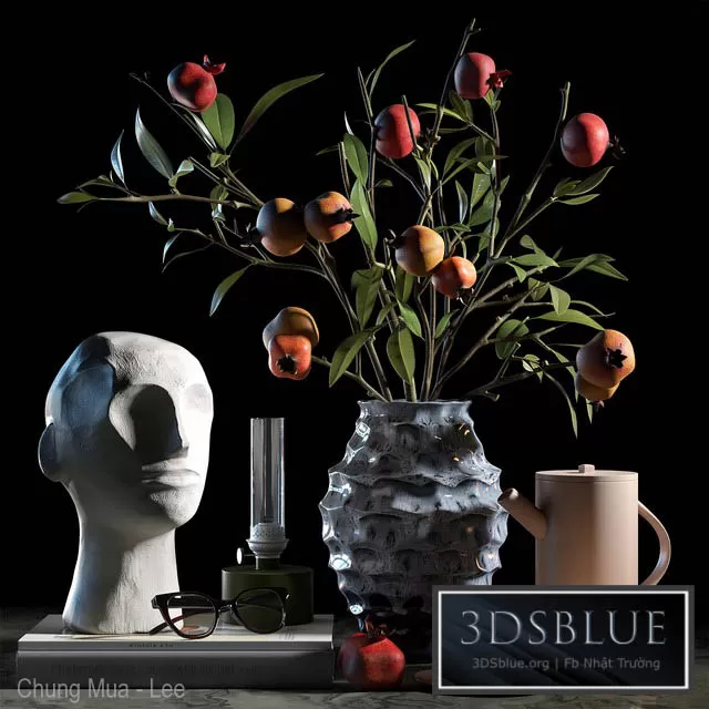 DECORATION – DECORATIVE SET – 3DSKY Models – 3028