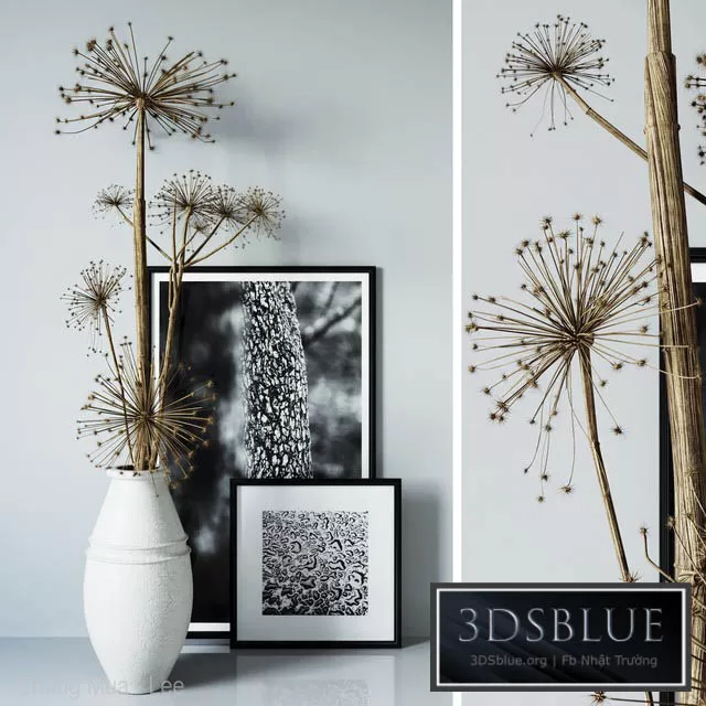 DECORATION – DECORATIVE SET – 3DSKY Models – 3029