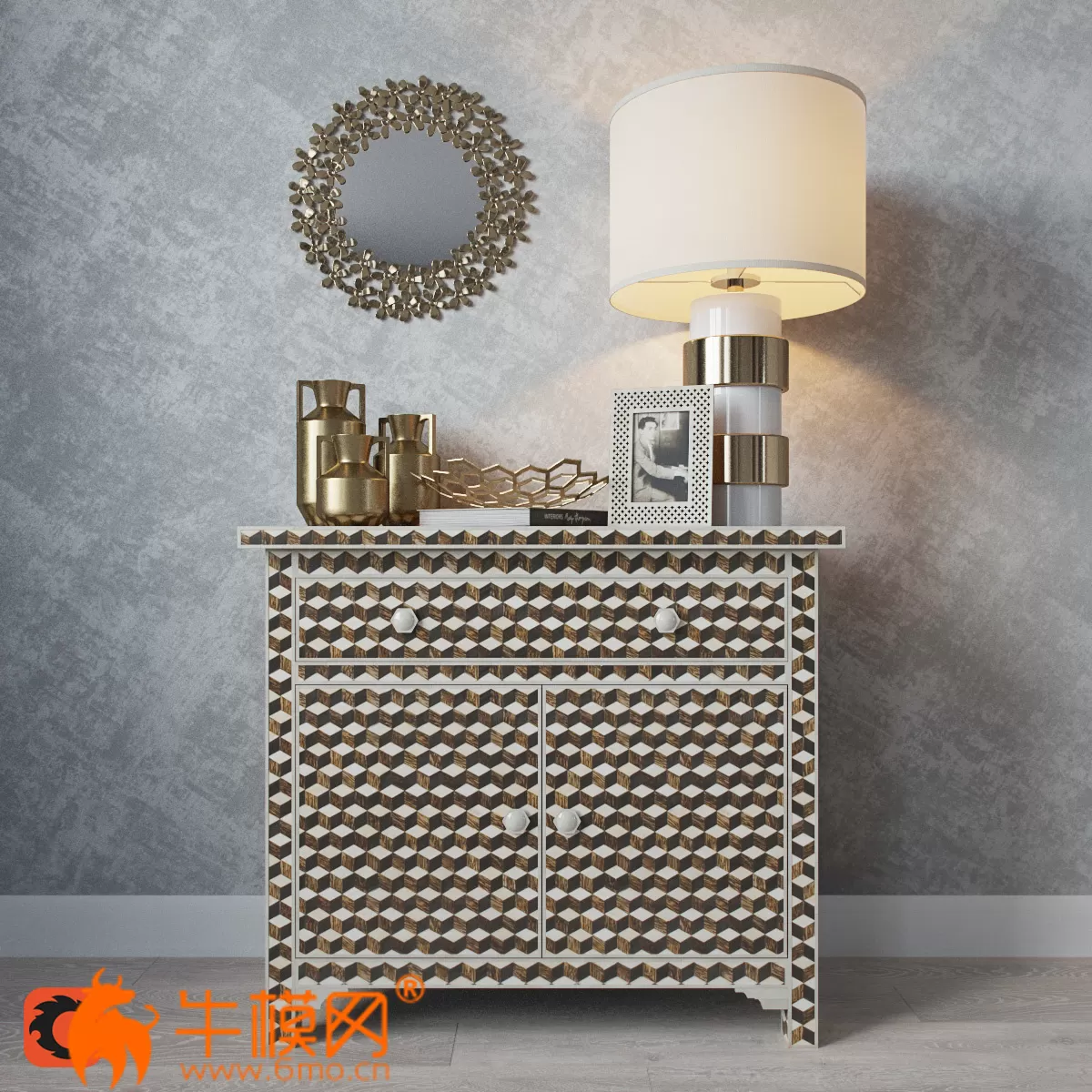 Decorative set JAYSON HOME (max 2013, 2016, obj, fbx) – 4730 Decorative set JAYSON HOME (max 2013, 2016, obj, fbx) – 4730