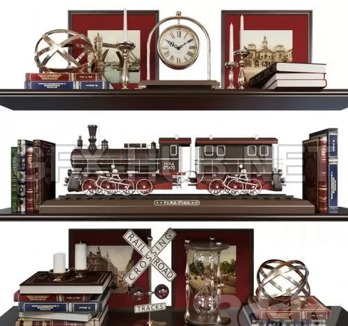 Decorative set with train – 4753 Decorative set with train – 4753