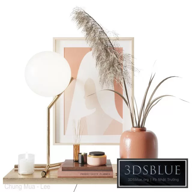 DECORATION – DECORATIVE SET – 3DSKY Models – 3034