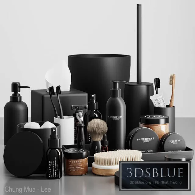 DECORATION – DECORATIVE SET – 3DSKY Models – 3035