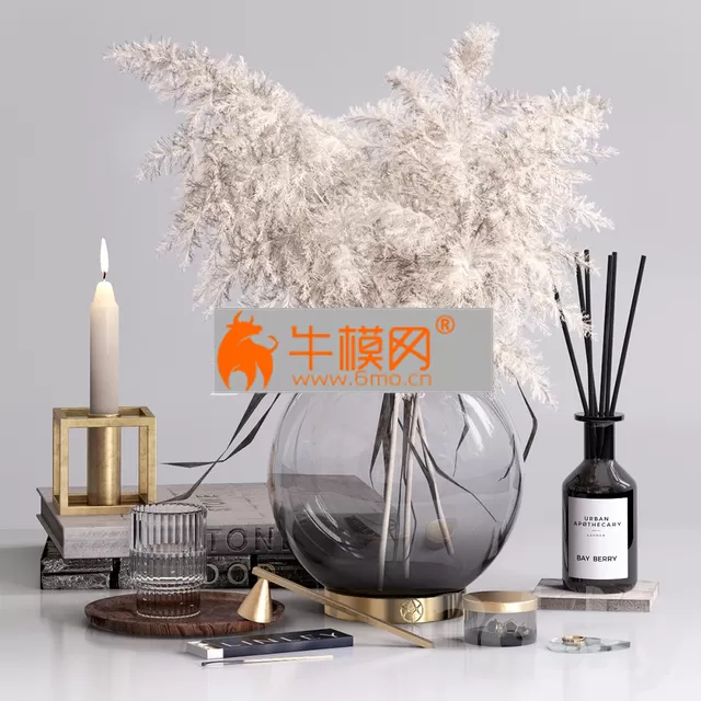 Faded Herb Bouquet – 4784