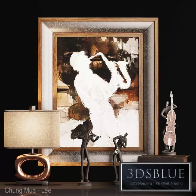 DECORATION – DECORATIVE SET – 3DSKY Models – 3036