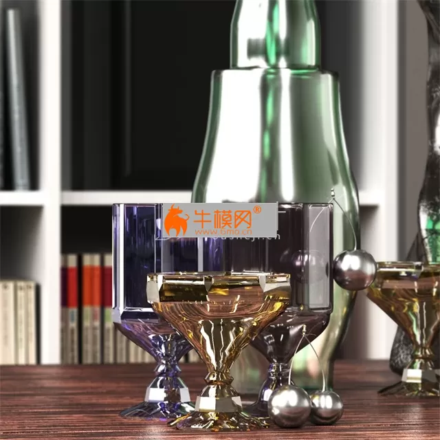 Glass Decor Set v.1 – 4789