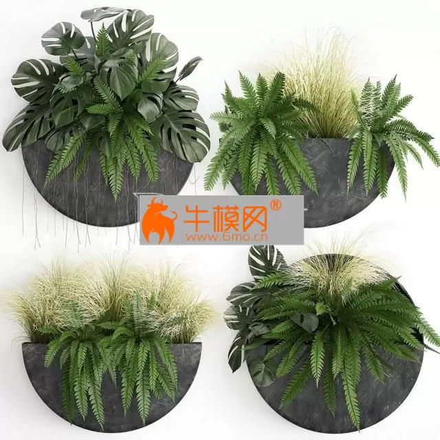 Green wall decor vertical garden 57 – 4791