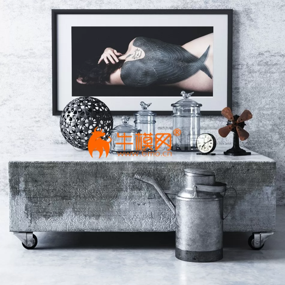 Loft style decor set – 4808