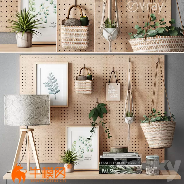 Maisons du Monde Decoration Set – 4809