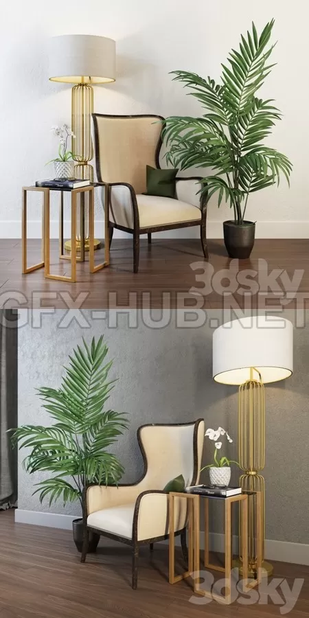 Uttermost Decor Set 2 – 4846